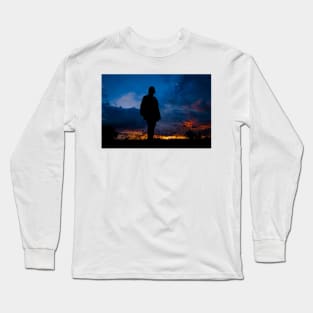 Sunset landscape Long Sleeve T-Shirt